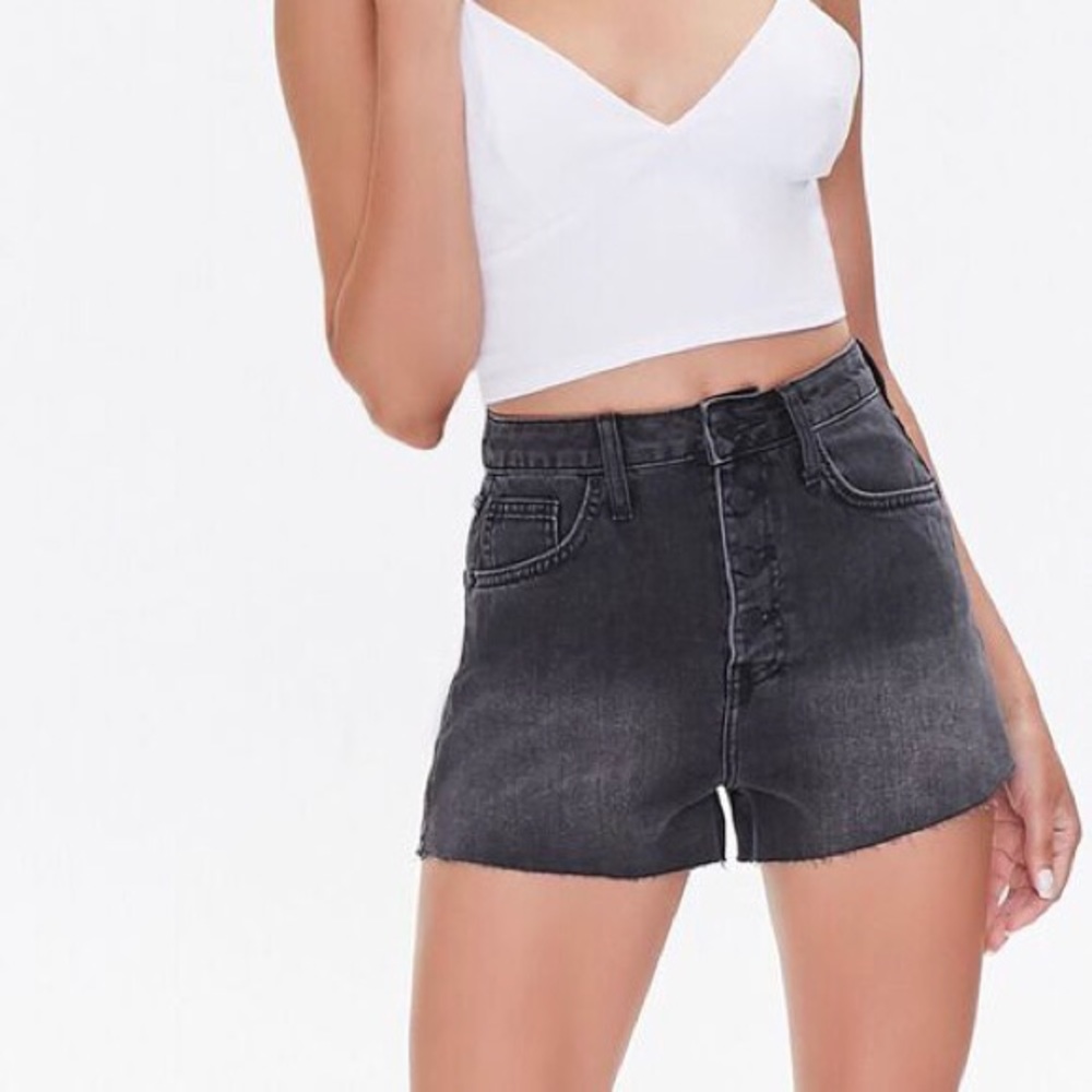 NWT Retro High Rise Jean Shorts